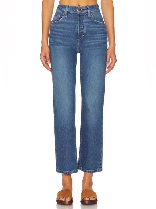 Favorite Daughter Denim - Favorite Daughter The Valentina Super High Rise Straight Jeans in Essex NWT